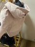 戴維貝拉（DAVE＆BELLA）兒童羽絨服保暖男童衣服連帽女童上衣冬裝新款加厚中大童外套 糖果粉【現貨】 120 cm（建議身高110-120cm） 曬單實(shí)拍圖