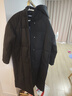 佐丹奴三防羽絨服女裝秋冬新款連帽鵝絨服中長(cháng)款羽絨外套05375732 09標志黑 XL 曬單實(shí)拍圖