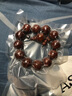 彩荷孤品印度小葉紫檀葡萄癭雞血滿瘤疤手串七夕禮物 20mm12顆收藏級爆滿瘤疤 曬單實拍圖
