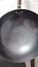 蘇泊爾（SUPOR）圓底炒鍋鐵鍋無(wú)涂層炒菜鍋燃氣灶凹面電磁爐通用 家用熟鐵鍋精鐵 【多數選擇】圓底純鐵 32cm 曬單實(shí)拍圖