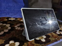 唯少 聯(lián)想小新pad保護套pad plus11英寸保護殼Lenovo天驕平板2022三折超薄防摔皮套 白冰藍【智能休眠皮套】配觸屏筆 聯(lián)想Pad Plus/天驕【11英寸】 曬單實(shí)拍圖
