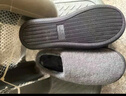 西域駱駝（VANCAMEL）男款家居室內拖鞋冬季秋冬款棉拖鞋男士冬季新款牛筋底防滑 MY-025-1灰色 41 255mm 曬單實(shí)拍圖