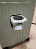 璐思迪前開(kāi)蓋行李箱2025新款鋁框多功能登機拉桿箱20箱子旅行箱24男女26 藍色 20英寸 【5:5分】 曬單實(shí)拍圖