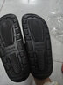 涼拖鞋男士外穿EVA拖鞋男沙灘鞋居家涼拖女拖鞋軟底一字拖洞洞鞋 黑色 42 【42-43碼】 曬單實(shí)拍圖