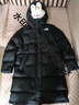 The North Face北面羽絨服女24秋冬新款戶(hù)外700蓬鵝絨中長(cháng)款保暖防風(fēng)外套81SA JK3/黑色 M/160 曬單實(shí)拍圖