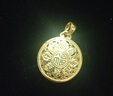 金至尊（3DG Jewellery）許凱同款黃金吊墜八寶羅盤999足金掛墜不含項鏈生日禮物計價 小板總重6.31克（金重4.63克）-編繩款 曬單實拍圖