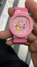 卡西歐（CASIO）BABY-G BGA-10系列學(xué)生手表 小甜芯運動(dòng)腕表 筆袋禮盒 考試手表 BGA-10-4APRB【筆袋禮盒】 曬單實(shí)拍圖