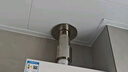 曼啟巨加厚不銹鋼排煙管煤氣6cm強排排氣管燃氣熱水器加長煙管伸縮配件 6cm 止回閥 曬單實拍圖