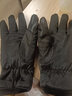 依嵐傲雪手套男冬季保暖摩托車(chē)騎行防水防寒加絨加厚戶(hù)外滑雪手套男羽絨棉 黑色 曬單實(shí)拍圖