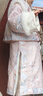 妮莎倍兒女童古裝清朝秋冬加厚兒童格格服冬季漢服唐裝拜年服裝 粉色 120 曬單實(shí)拍圖