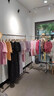 空夢服裝店展示架落地式掛衣架女裝店衣服陳列貨架童裝不銹鋼服裝架 不銹鋼100*40*170cm 曬單實拍圖