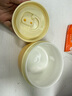 沃德百惠（WORTHBUY）陶瓷內(nèi)膽保溫飯盒上班族可微波爐加熱便當(dāng)盒便攜帶飯神器小湯碗 奶油黃小號(hào)*2+大號(hào)*2+餐具+袋 曬單實(shí)拍圖