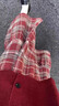 優(yōu)優(yōu)1點(diǎn)（Yoyo one）兒童秋冬衣服2025新年戰袍女童中式毛衣過(guò)年服半身裙女孩紅色套裝 19743紅色+4553紅色【套裝】 150 150cm 曬單實(shí)拍圖