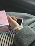 VTL天然高冰玉手鐲女玉髓鐲子冰種白月光荔枝凍翡翠玉鐲女生日禮物女 54~55高冰香檳灰手鐲（冰透） 曬單實(shí)拍圖