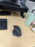 羅技（Logitech）大師系列 MX Master 3S 無(wú)線藍(lán)牙鼠標(biāo) 人體工學(xué) 辦公 靜音鼠標(biāo) 高端 石墨黑 帶無(wú)線接收器 曬單實(shí)拍圖