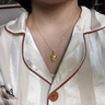 樂(lè)如魚(yú)黃金凱蒂貓吊墜女足金999卡通KT貓helloKitty吊墜七夕情人節(jié)禮物 足金背包KT吊墜約1.1-1.2g 曬單實(shí)拍圖