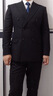 SKARO【明星同款】雙排扣西服套裝男士商務(wù)高端結(jié)婚正裝黑色西服 黑色SKG1001A 50 碼上衣【西褲尺碼請(qǐng)備注】 曬單實(shí)拍圖