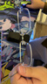 蔡司鏡片配鈦架無框近視眼鏡框男可配有度數(shù)超輕無邊框眼睛近視眼鏡架 0632鈦架無框銀色C31 框配蔡司視特耐1.60防藍(lán)光鏡片 曬單實(shí)拍圖