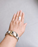 恩銀990足銀女戒指足銀 韓版 簡(jiǎn)約時(shí)尚個(gè)性夸張復古新潮食指戒指開(kāi)口 曬單實(shí)拍圖