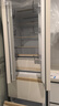 美菱（MeiLing）小確杏401升法式冰箱小戶型家用底部散熱60cm寬超薄窄門嵌入式風(fēng)冷國家補(bǔ)貼BCD-401WFP9CZX杏悅白 曬單實(shí)拍圖