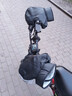 靠森小型代駕折疊電動(dòng)車(chē)冬季保暖加絨加厚防風(fēng)反光小拳擊代駕車(chē)把手套 黑色把套 曬單實(shí)拍圖