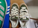 adidas「鯊魚(yú)面包鞋」ADIMATIC經(jīng)典運動(dòng)板鞋男女阿迪達斯三葉草   綠色/乳白色/紙板黃   40 曬單實(shí)拍圖