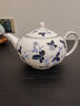 Wedgwood野草莓墨藍茶杯碟骨瓷茶壺咖啡杯碟禮盒 野草莓墨藍茶壺 800ml 曬單實(shí)拍圖