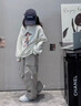 MOKITOUL國際女童衛(wèi)衣加絨秋冬款2025新款童裝兒童秋季長袖上衣女大童 杏色 140 cm 均碼 曬單實(shí)拍圖