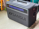 山水（SANSUI）便攜式手提音箱廣場舞音響音箱帶KTV無線話筒小型直播k歌音響移動戶外大功率聲卡卡拉OK G12【歌詞同步+10喇叭】 曬單實拍圖