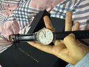丹尼爾惠靈頓（DanielWellington）dw手表男 學生簡約石英腕表男士手表歐美表 七夕情人節(jié)禮物送男友 黑色皮帶36MM-DW036 曬單實拍圖