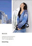 對白【杜鵑同款】撞色暈染毛衣女2025秋裝新款氣質(zhì)慵懶風(fēng)針織開衫 暈染煙藍(lán)色 XL 曬單實(shí)拍圖