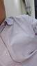 凡客誠(chéng)品（VANCL）長(zhǎng)袖襯衫男全棉領(lǐng)尖扣牛津紡商務(wù)休閑經(jīng)典舒適襯衫 藍(lán)色 M 曬單實(shí)拍圖