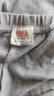 南極人（Nanjiren）兒童褲子女童打底褲側條潮酷外穿打底褲百搭中大童褲子 淺灰 140  曬單實(shí)拍圖