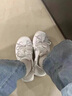 達芙妮休閑鞋女2024夏季新款無(wú)根平底鞋漁夫鞋百搭學(xué)生低幫女休閑運動(dòng)鞋 米色 38 曬單實(shí)拍圖