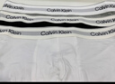 Calvin Klein內衣男士ck三條裝提花棉質(zhì)防夾臀低腰平角內褲U2664 M 禮物 曬單實(shí)拍圖
