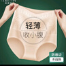 美·雅·挺4條裝莫代爾高腰收腹內褲女純棉襠抗菌收小肚子提臀大碼短褲頭冬 【人氣推薦】膚+灰+卡+粉 XXL【建議130-150斤】 曬單實(shí)拍圖