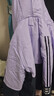 鴨鴨2025新款冬季中大童男女童加厚中長(cháng)款羽絨服保暖外套 紫色 140 曬單實(shí)拍圖