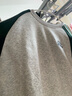 初語(yǔ)圓領(lǐng)加絨加厚衛衣女套頭秋季新款oversize美式無(wú)帽衫上衣情侶 深藍-花灰杏 M 曬單實(shí)拍圖