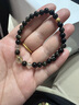 布達(dá)拉宮金曜石手串金發(fā)晶轉(zhuǎn)運(yùn)珠黑曜石手鏈男女款文玩串珠生日禮物 月流瑩·金曜石手串 曬單實(shí)拍圖