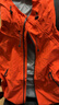 迪卡儂（DECATHLON）硬殼沖鋒衣男女春秋登山防風防水單層夾克風衣運動外套MH500 2024 霞光橙（男女同款）- 亞洲款 新款上市 XL 曬單實拍圖