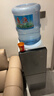 美的（Midea）飲水機家用上置式桶裝水鋼化玻璃立式雙開(kāi)門(mén)辦公室加熱飲水器 YD1518S-X 冷熱型 【可制冷】 曬單實(shí)拍圖