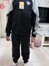 班尼路男童套裝2025春秋款中大童潮酷帥氣衣服兒童秋裝休閑運(yùn)動(dòng)服兩件套 曬單實(shí)拍圖