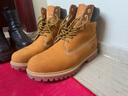 路伴男鞋經(jīng)典款大黃靴男士系帶工裝鞋戶(hù)外休閑鞋熱銷(xiāo)潮鞋同款 蜂蜜色有logo版 40 曬單實(shí)拍圖