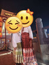 JIOESC新中式女童馬面裙套裝紅色爆款2024新款古風兒童漢服唐裝春秋禮服 紅袖上衣+兔馬面裙+項鏈 160 曬單實拍圖