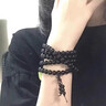蔓笙黑檀木手串8mm108顆念珠男女新中式國風(fēng)木質(zhì)手串情侶禮物古風(fēng)手鏈 黑檀木手串 （約108顆8mm手串） 曬單實拍圖