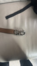 菲拉格慕（Ferragamo）男士GANCINI雙面可調式腰帶 0705614_C  _100 禮物送男友 曬單實(shí)拍圖