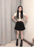 斤慕簡約百搭馬丁靴女款短靴女秋單靴靴子中筒靴切爾西女靴煙筒靴 切爾西短靴【37碼】黑色 曬單實(shí)拍圖