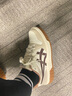 亞瑟士ASICS運動休閑鞋男女同款板鞋復古時尚運動鞋COURT MZ 2.0 奶白色/卡其色 39.5 曬單實拍圖