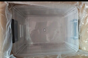 禧天龍桌面收納盒多功能透明收納盒玩具藥物儲物盒整理箱 透明16升3個(gè)裝 曬單實(shí)拍圖