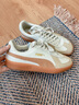 彪馬（PUMA）官方【德訓(xùn)鞋】男女2025年新款板鞋T頭鞋ARMY TRAINER 386607 雪白色-焦糖色-16 37 曬單實(shí)拍圖
